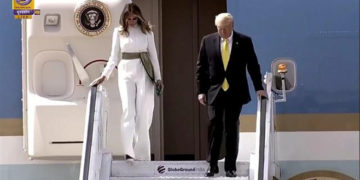 Trump, Modi leave Ahmedabad airport for Sabarmati Ashram
