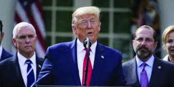 COVID-19: President Donald Trump declares national emergency