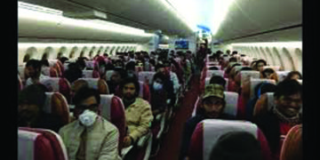 COVID-19: Special AI flight with 211 Indian students takes off from Italy