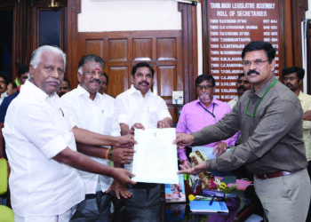 Former LS Dy. Speaker Thambidurai, K.P. Munusamy among 37 elected unopposed to Rajya Sabha