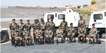Chief of Army Staff Gen Naravane compliments Army, BSF, ICG personnel at Bhuj