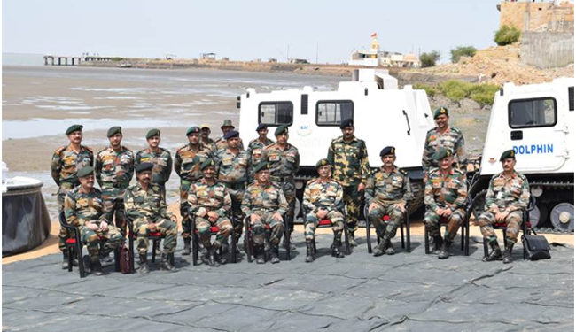 Chief of Army Staff Gen Naravane compliments Army, BSF, ICG personnel at Bhuj