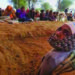 Protesting against land acquisition for housing project; farmers in Rajasthan village bury themselves neck-deep in the ground