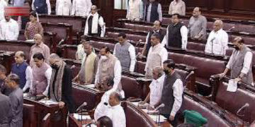 Opposition RS MPs demand to curtail Budget Session, TMC members come to House wearing protective face masks