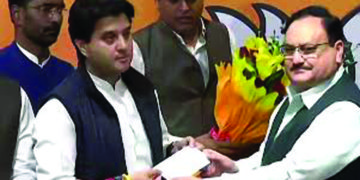 Jyotiraditya Scindia joins BJP in the presence of JP Nadda