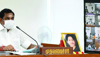 COVID-19 spread `largely under control’ in TN, says Chief Minister Palaniswami