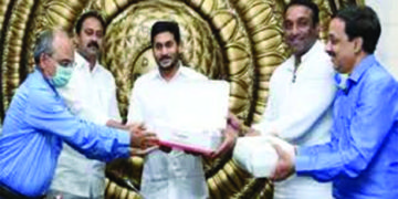 AP Chief Minister Jagan Mohan Reddy launches indigenous test kits produced at AMTZ