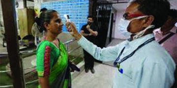 COVID-19: random samples taken for screening in red zones in Vizag