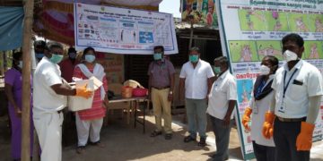 SST- social services arm of TVS supports Healthcare workers – real heroes combating COVID-19