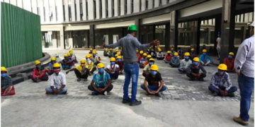 WTC GIFT City resumes construction work with adequate safety measures