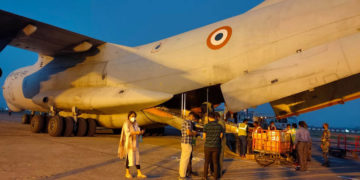 IAF continues its support towards fight against Coronavirus