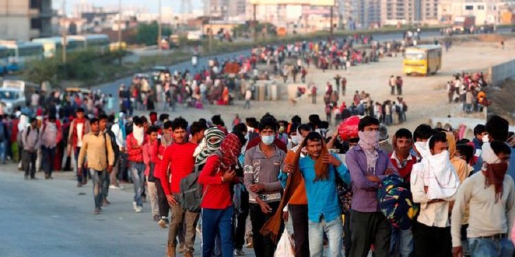 Gujarat govt to launch web portal to aid travel of stranded migrant labourers