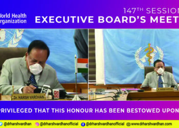 Union Health Minister Harsh Vardhan takes charge as WHO Executive Board Chairman
