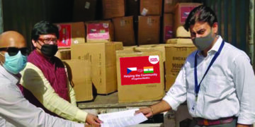 HCIN donates 30,000 KN95 respirators, 1.8 lakh surgical masks