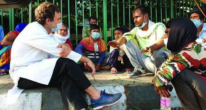 Congress office in national capital becomes shelter for migrant workers