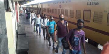 Shramik special train leaves Coimbatore for Jaunpur in Uttar Pradesh