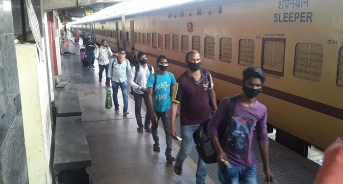 Shramik special train leaves Coimbatore for Jaunpur in Uttar Pradesh