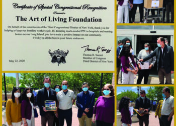 Indian NGO donates $150,000 worth of PPEs to Frontline Warriors in US