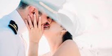 Unique wedding invite: Navy pilot seeks ‘Permission to Bite the Bullet’ from Commanding Officer