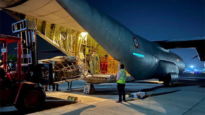IAF airlifts 8.3 tonnes of chemicals needed to effectively control Vizag gas leak