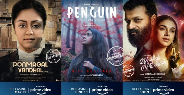 Ponmagal Vandhal, Penguin, Law, French Biryani, Sufiyum Sujatayum to premiere on Amazon Prime Video