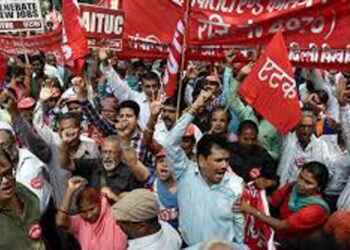 Trade unions to go on strike on May 22 to protest against labour laws suspension