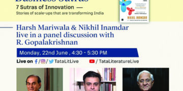 Second session of Tata Literature Live on Business Sutras on June 22