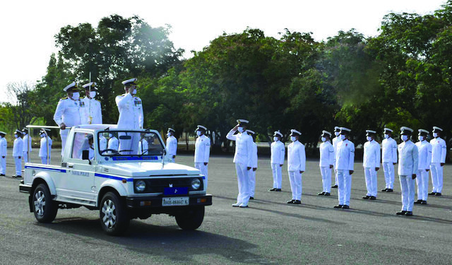 Naval Pilots Graduates at INS Rajali at Arakkonam near Chennai