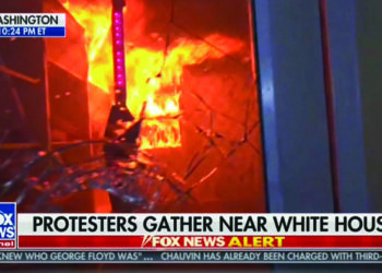 Iconic St. John’s Church Near White House Set On Fire As Riots Rage