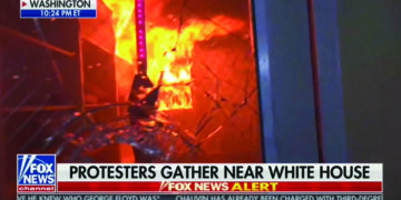 Iconic St. John’s Church Near White House Set On Fire As Riots Rage