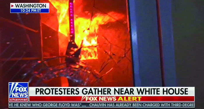 Iconic St. John’s Church Near White House Set On Fire As Riots Rage