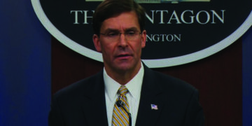 Handling of street protests creates crisis for Pentagon boss