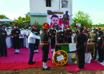 Havildar Palani laid to rest with full military honours