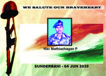 Havildar hailing from TN killed in LOC, Chief Minister announces Rs 20 lakh aid