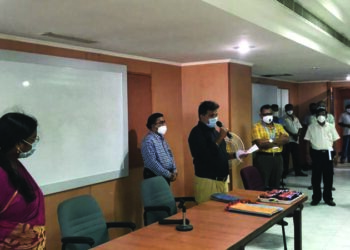 Work is worship:  TWAD Board official resumes duty after recovering from coronavirus 