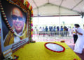 DMK patriarch Karunanidhi’s memorial turns into wedding venue on his 97th birth anniversary