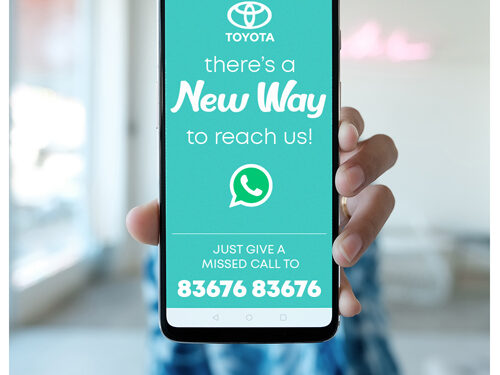 Toyota Kirloskar Motor unveils flexible finance, payment option, and Official WhatsApp Account