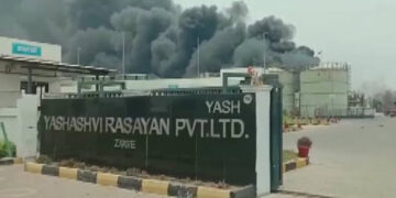 Boiler blast causes fire in chemical factory in Gujarat’s Dahej, 40 workers injured