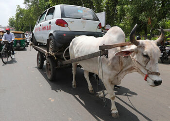 Congress holds nationwide protests against fuel price hike; Gujarat Cong chief, 50 workers detained