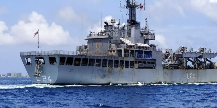 Operation Samudra Setu: INS Airavat leaves Male with 198 Indians