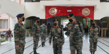 Southern Army Commander Mohanty reviews operations of Jodhpur Military Station
