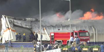 Textile unit gutted in massive fire at Sanand GIDC