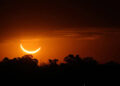 Astronomy enthusiasts see partial solar eclipse for over 3 hours with 72% visibility in Gujarat