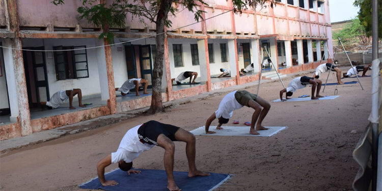 Konark Corps celebrates Sixth International Yoga Day
