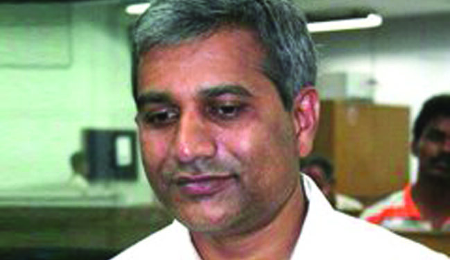 Remarks at a press meet: AP govt serves notice to senior IPS officer