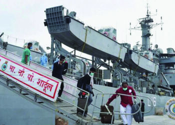 Indian Navy repatriates over 600 Indians from Iran