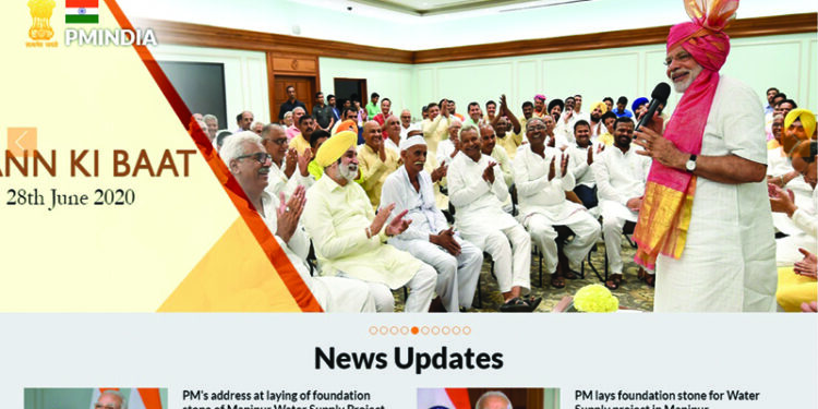 New PM website to be accessible in 6 UN, 22 Indian languages