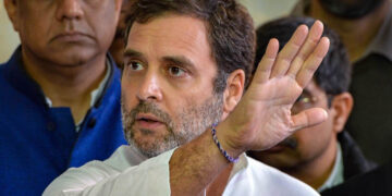 Art of copying: Rupani, Yogi flay Rahul Gandhi for passing off Gujarat’s initiatives as his own