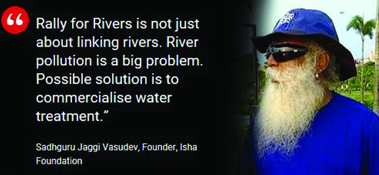 Isha Foundation’s “Rally For Rivers” to plant 11 million saplings in 2020
