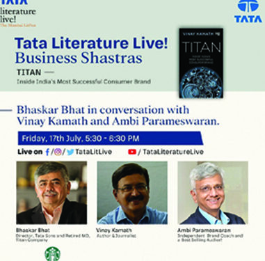 Tata Literature Live – Fourth session of Business Shastras on July 17